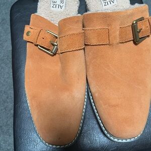 Rust colored ladies shoes